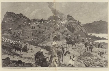 The War in the Sudan, the Battle of Kerbekan, 10 February, General Earle